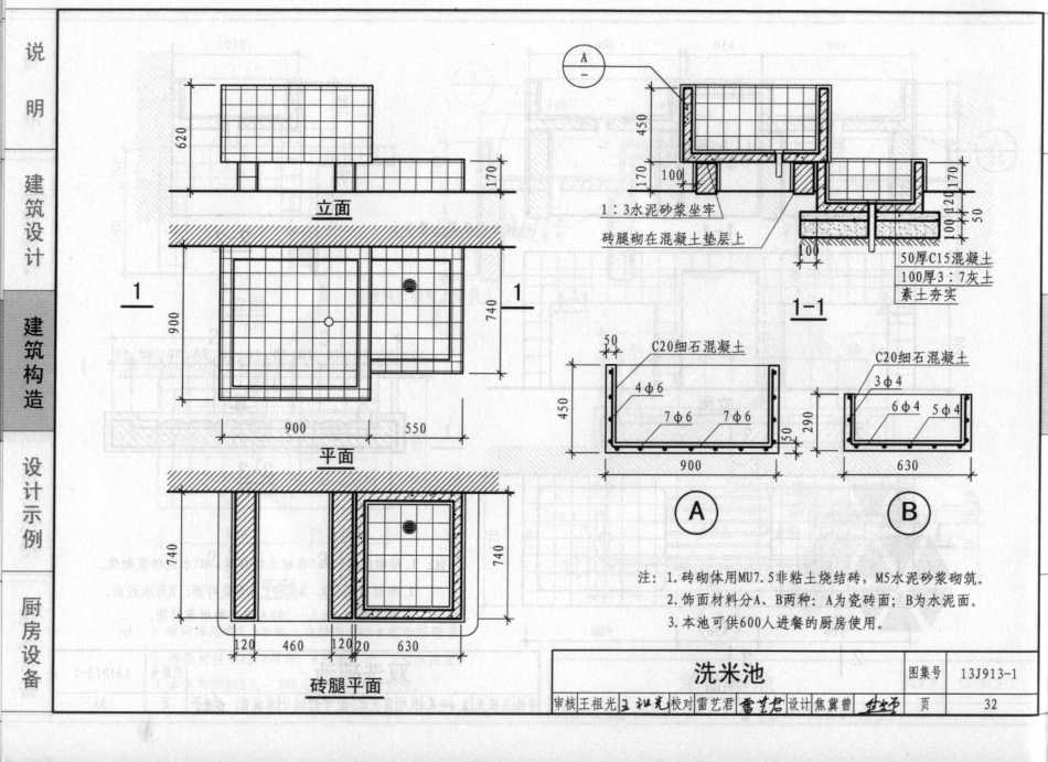 13J913-1 公共厨房建筑设计与构造_31-60.pdf_第3页