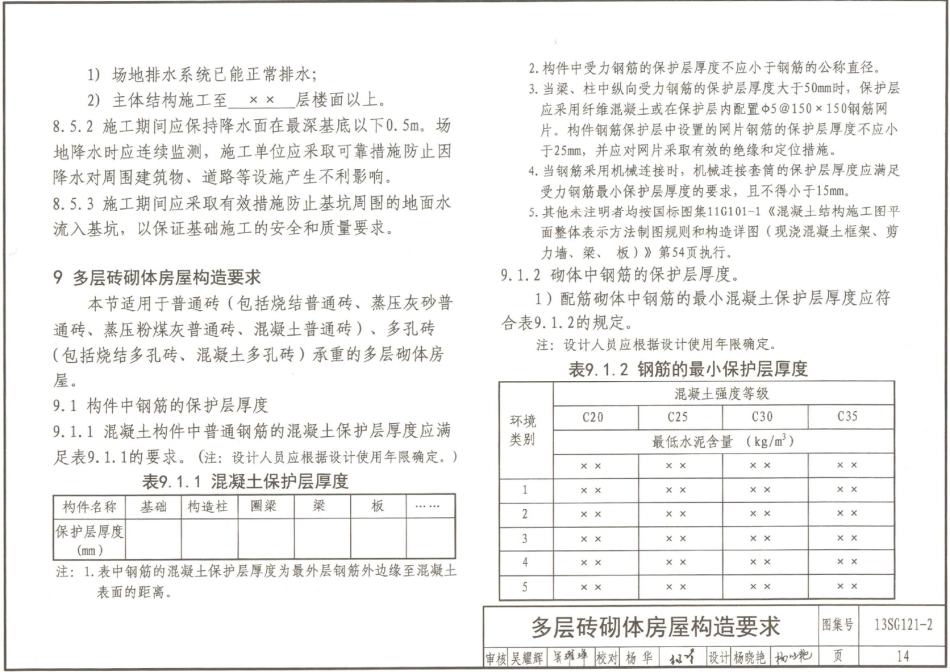 13SG121-2 施工图结构设计总说明(多层砌体房屋和底部框架砌体房屋)_14-26.pdf_第2页