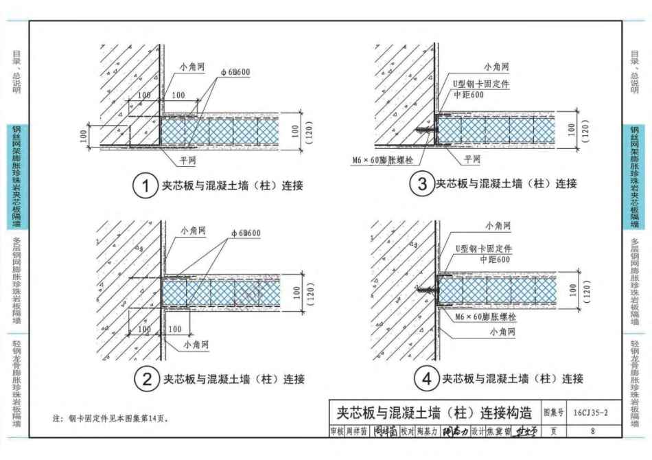 16CJ35-2 膨胀珍珠岩板隔墙建筑构造—卉原膨胀珍珠岩板系列_10-18.pdf_第1页