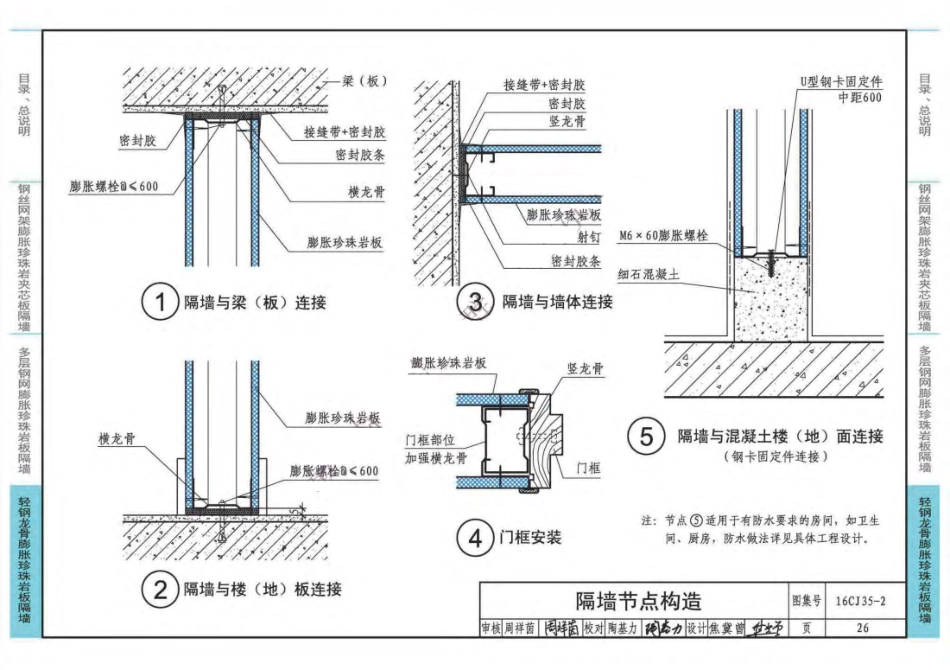 16CJ35-2 膨胀珍珠岩板隔墙建筑构造—卉原膨胀珍珠岩板系列_28-35.pdf_第1页