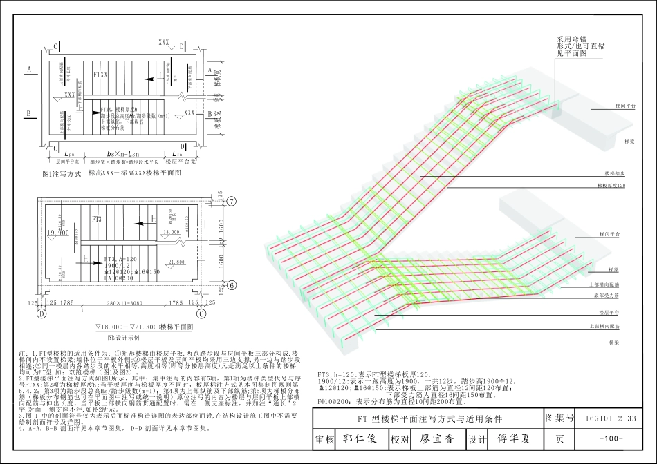 16G101-2 05第六章楼梯识图_16-30.pdf_第1页