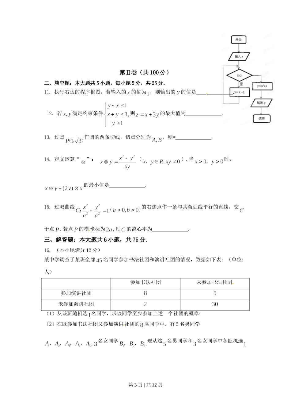 （官方发布）2015年高考数学真题（文）（山东）（解析卷）.doc_第3页