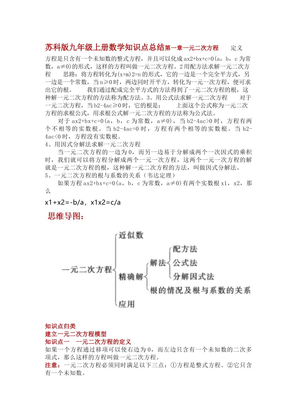 【苏科版数学九年级上册】知识点梳理.docx_第1页