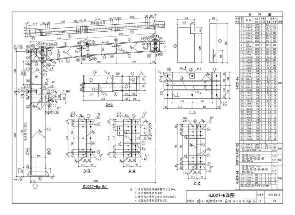 19G518-3_门式刚架轻型房屋_钢结构_有吊车__201-231.pdf_第1页