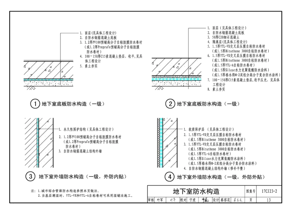 17CJ23-2 自粘防水材料建筑构造（二）_12-22.pdf_第3页