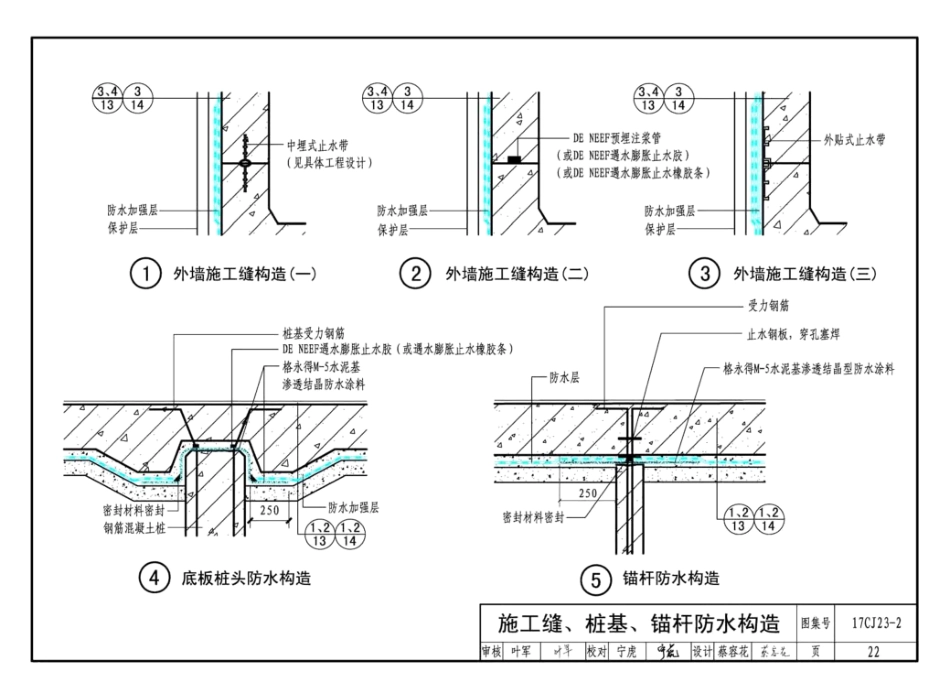 17CJ23-2 自粘防水材料建筑构造（二）_23-33.pdf_第1页