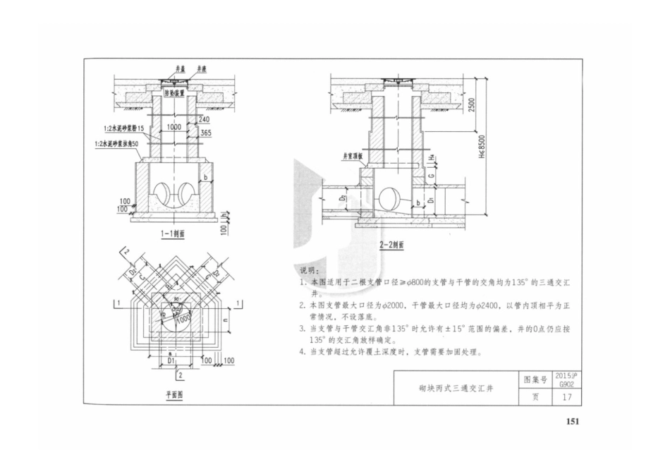 2015G902 道路检查井通用图集_151-200.pdf_第2页