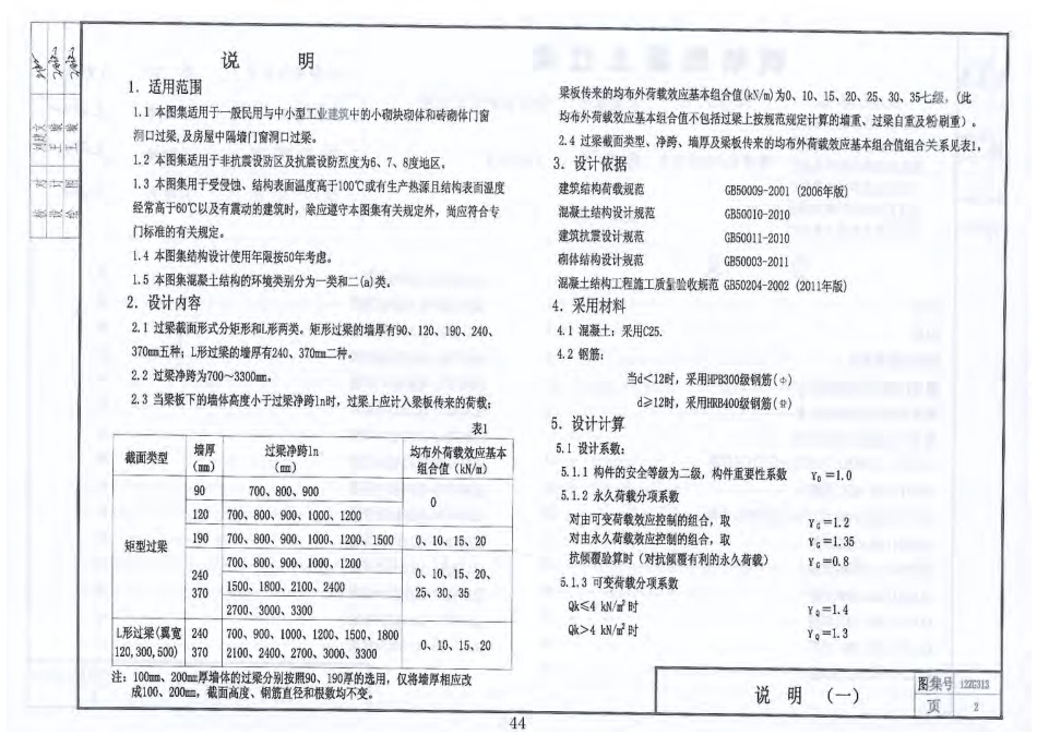 规范标准整理：12ZG313_钢筋混凝土过梁.pdf_第2页