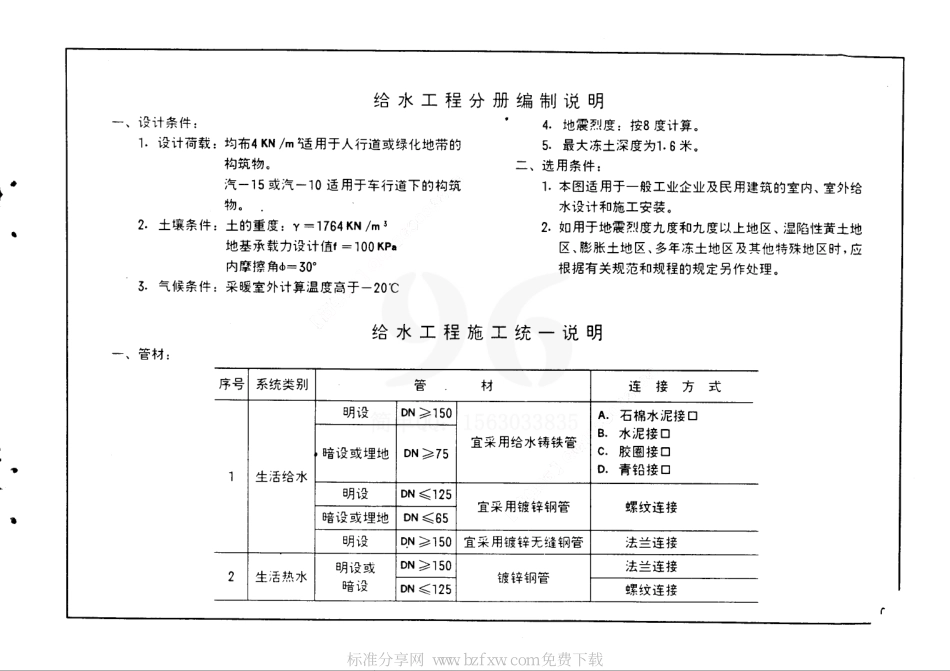 规范标准整理：91SB3-1 给水工程(1).pdf_第2页