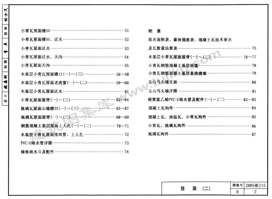 规范标准整理：2005浙J15 瓦屋面.pdf_第3页