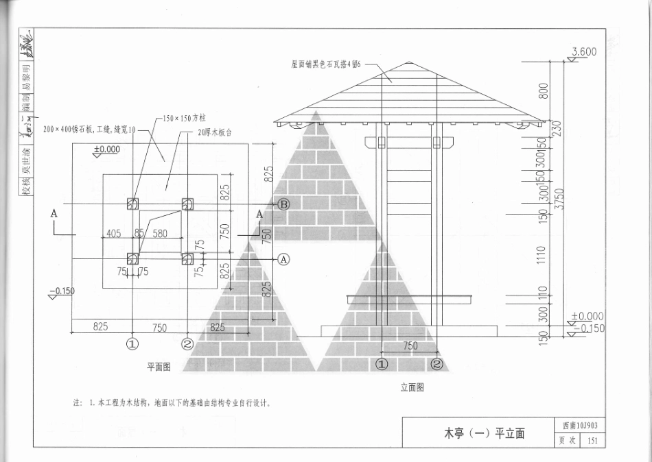 景观建筑、庭园绿化构造图集（西南10J903）_151-200.pdf_第3页