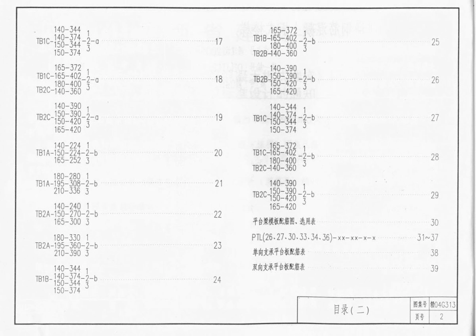 规范标准整理：赣04G313 现浇钢筋混凝土板式楼梯.pdf_第3页