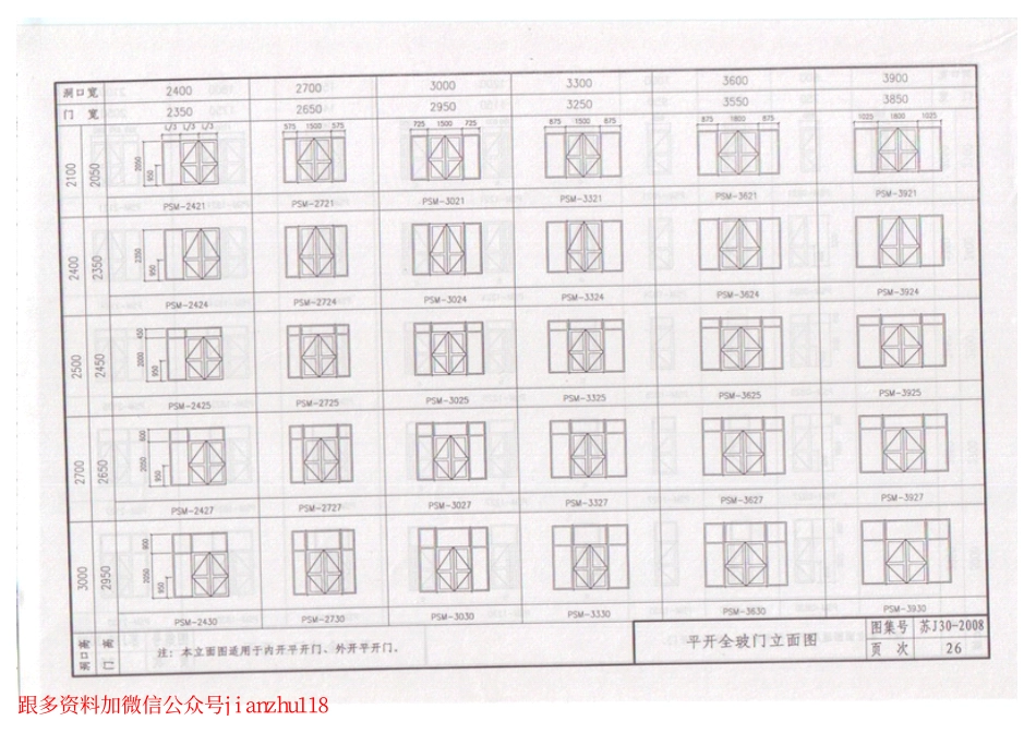 苏J30-2008 塑料门窗_27-52.pdf_第2页