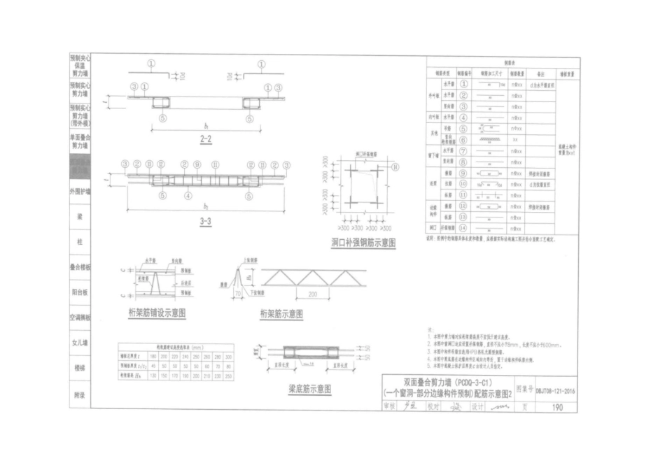 装配整体式混凝土构件图集 DBJT 08-121-2016_201-250.pdf_第1页