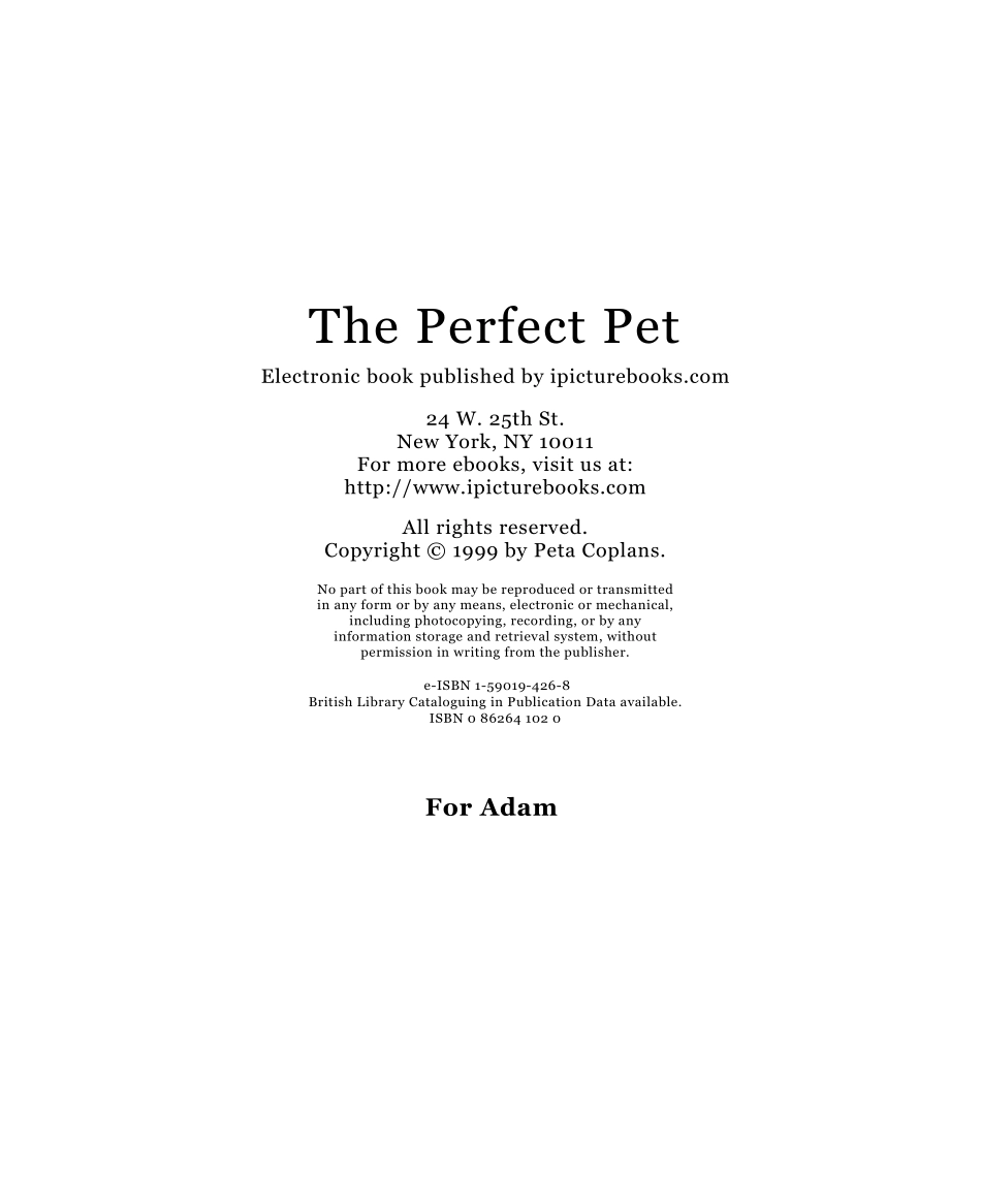 2025年最新儿童绘本故事：The Perfect Pet.pdf_第2页