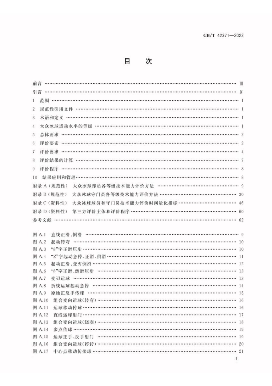 GBT 42371-2023 大众冰球运动水平等级评价规范(1).pdf_第2页