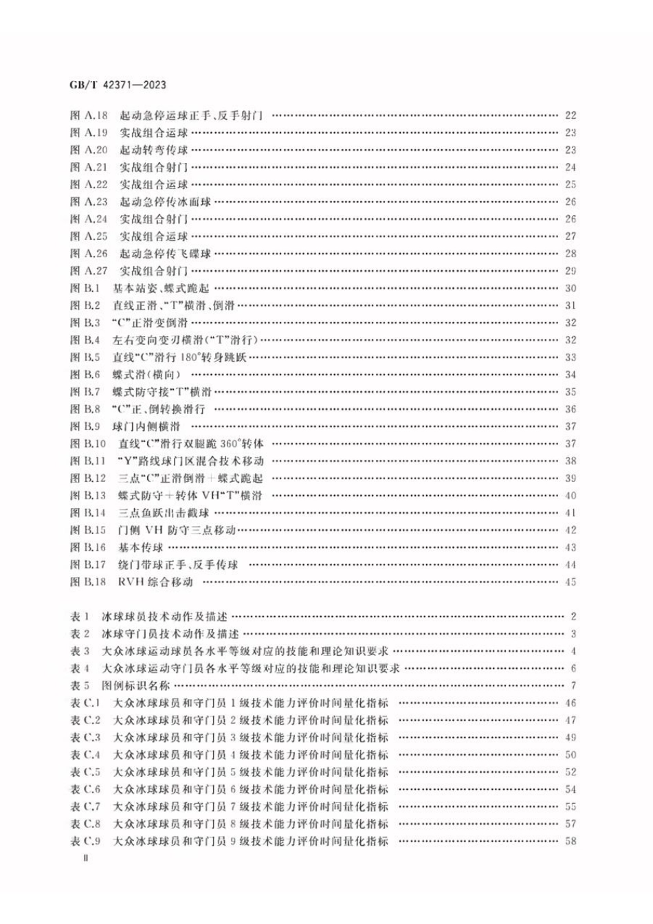 GBT 42371-2023 大众冰球运动水平等级评价规范(1).pdf_第3页