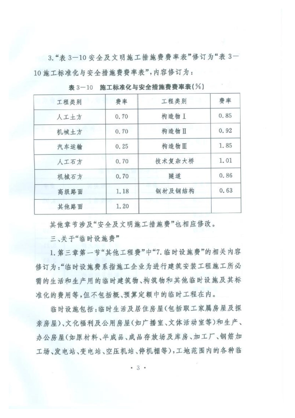 关于公布公路工程基本建设项目概预算编制办法局部修订的公告.pdf_第3页