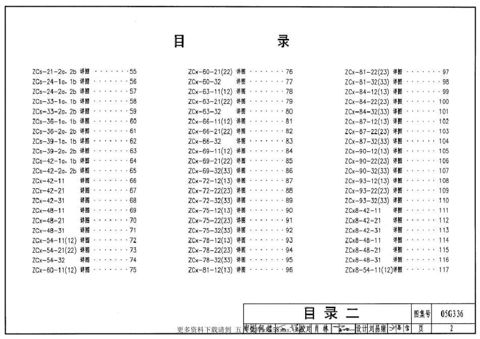 05G336 柱间支撑图集.pdf_第2页