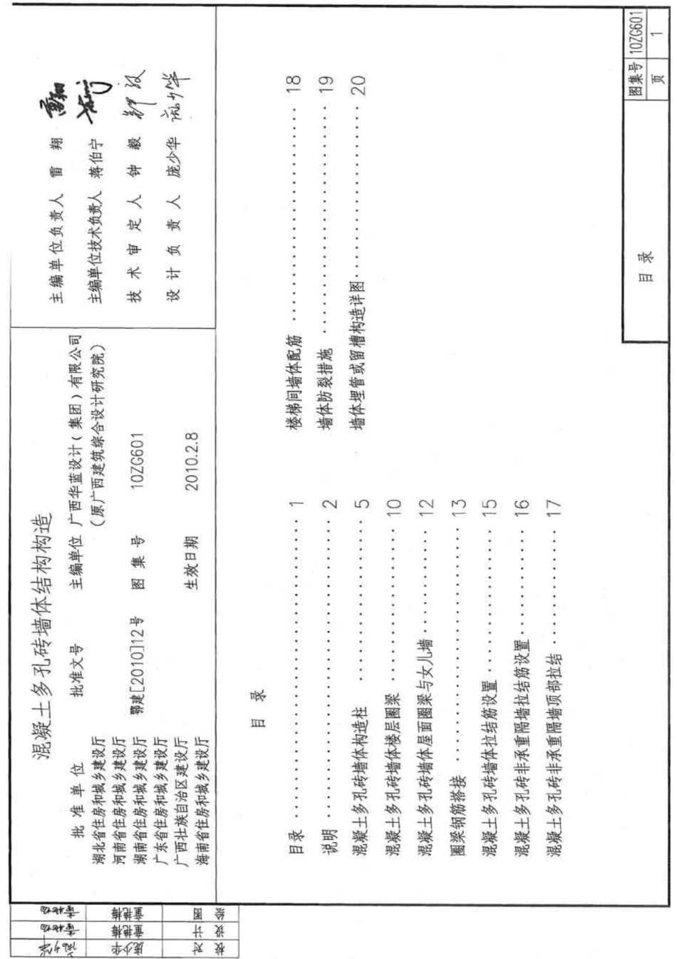 10ZG601混凝土多孔砖墙体结构构造.pdf_第1页