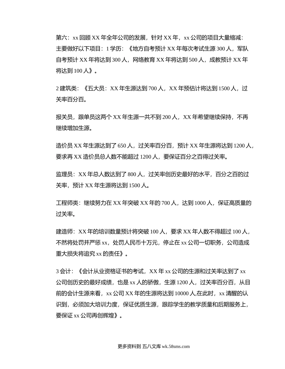 XX年公司发展与规划总结.docx_第2页