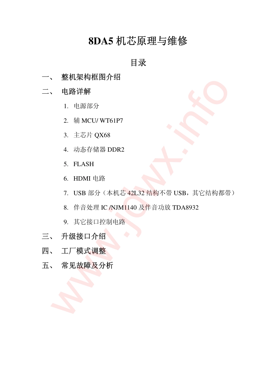 创维液晶图纸_8DA5维修手册.pdf_第1页