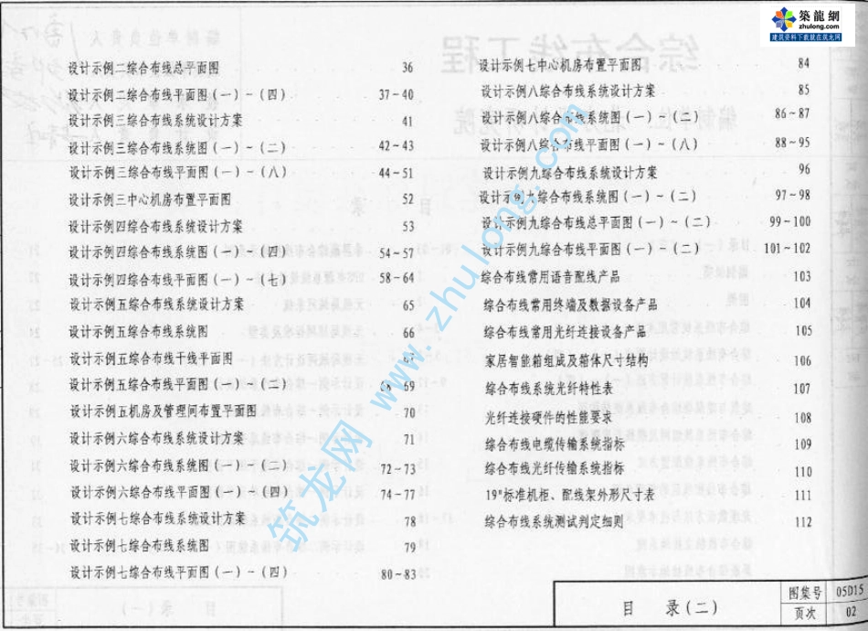 05系列建筑标准设计图集 05D15综合布线工程建筑图集.pdf_第3页