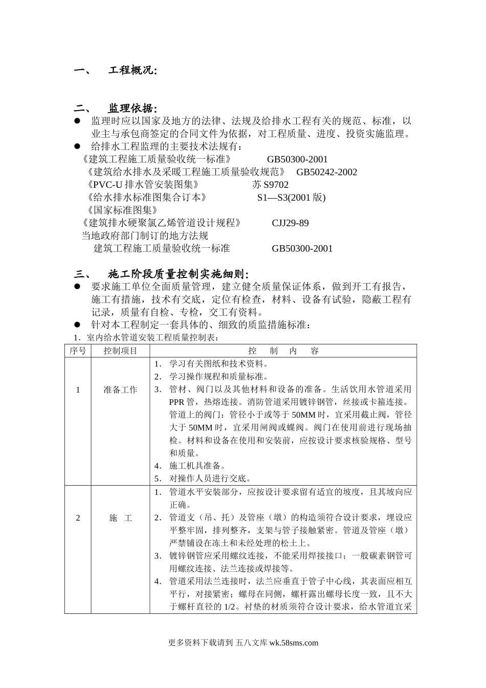 给排水工程监理实施细则4.doc_第2页