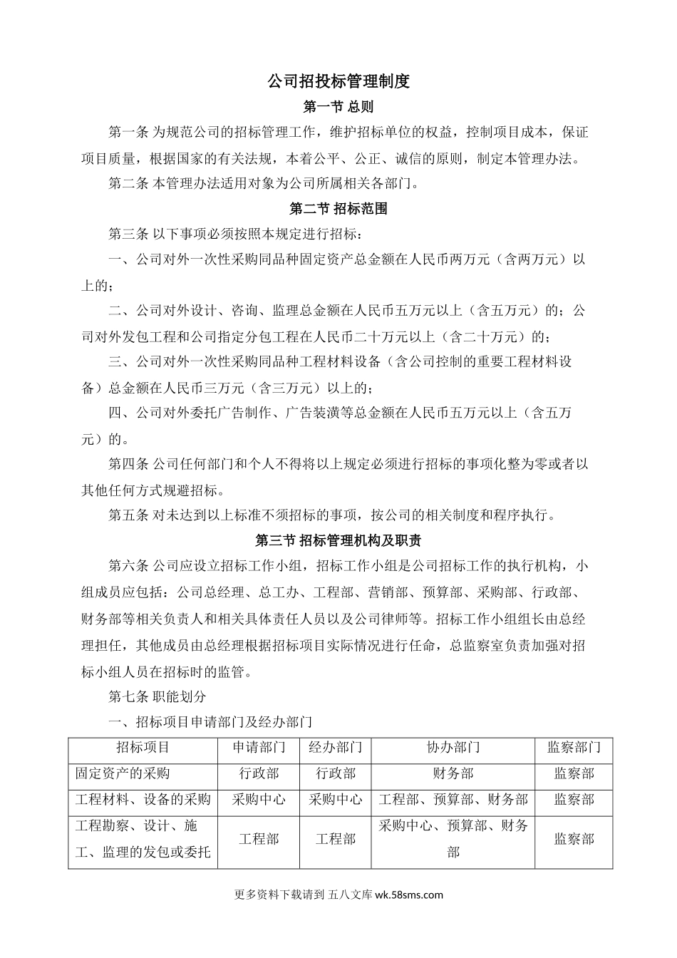 公司招投标管理制度.doc_第1页
