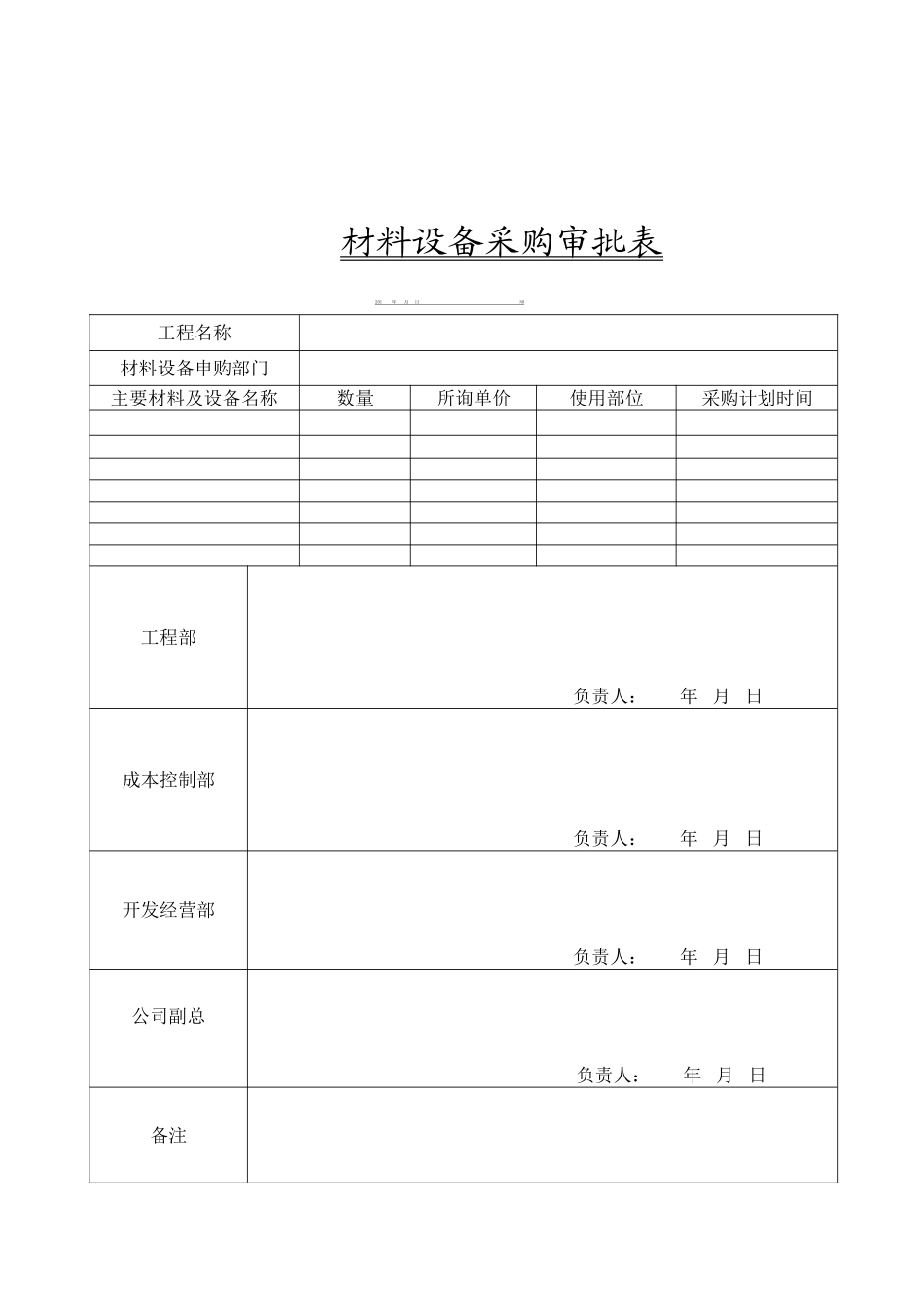 房地产工程管理表格.doc_第2页