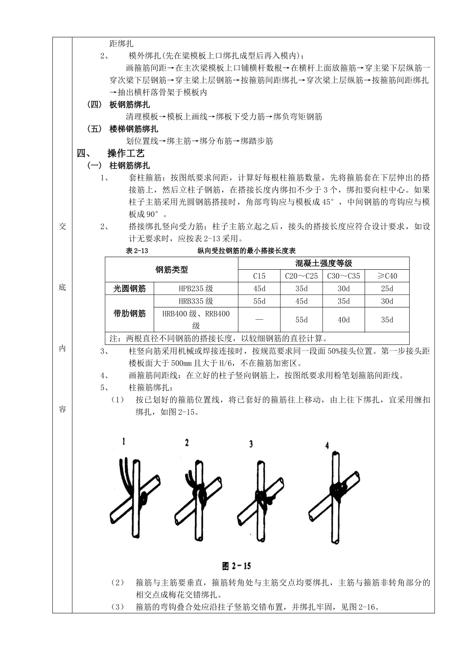 17框架结构钢筋绑扎工程.doc_第2页