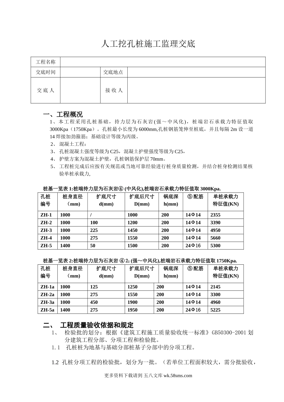 人工挖孔桩施工监理交底.doc_第1页