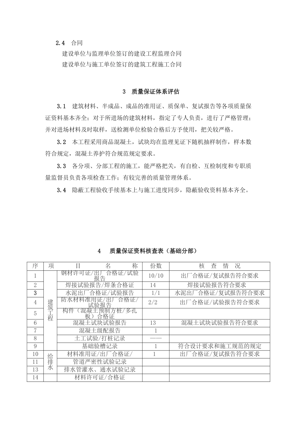 地基与基础工程监理质量评估报告.doc_第3页