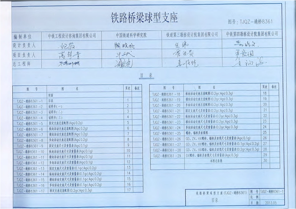 TJQZ-8361铁路桥梁球型钢支座安装图-email.pdf_第2页