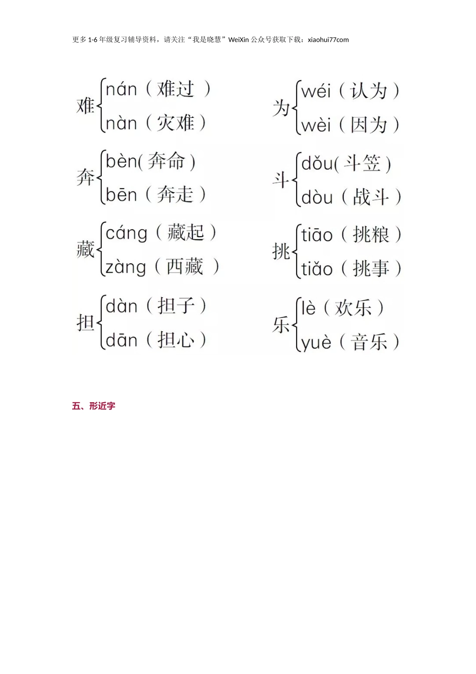 小学二年级上册-语文第六单元知识.docx_第2页
