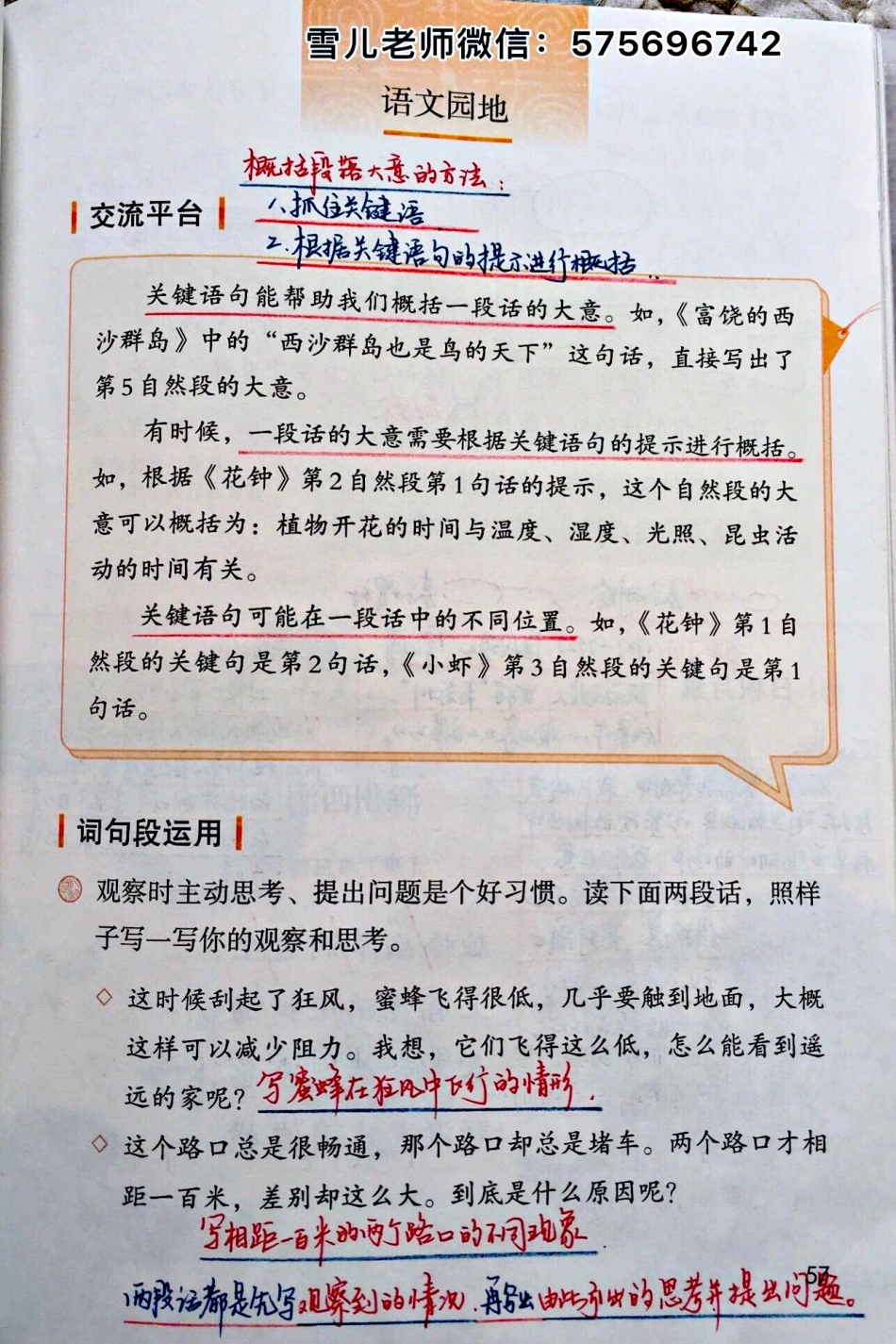 小学三年级下册-部编版语文园地四课预习笔记.pdf_第2页