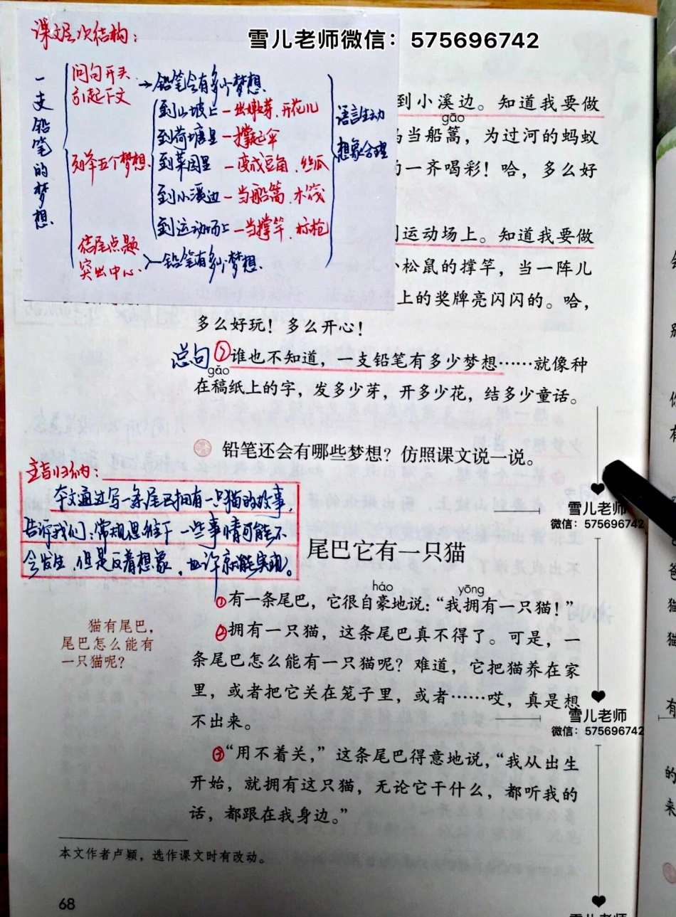 小学三年级下册-部编版语文园地五预习笔记.pdf_第2页