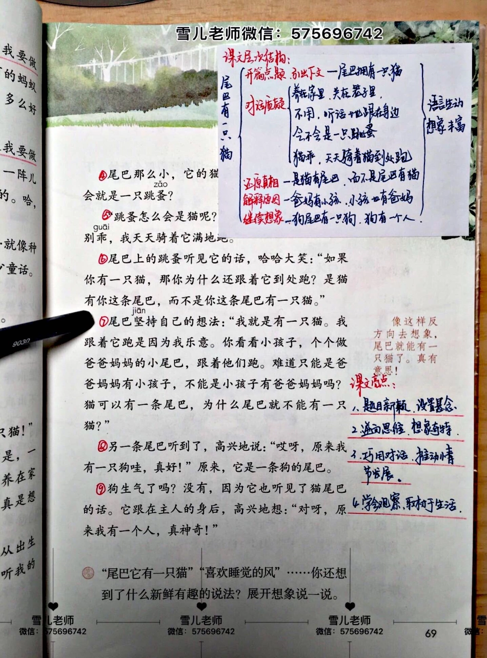 小学三年级下册-部编版语文园地五预习笔记.pdf_第3页