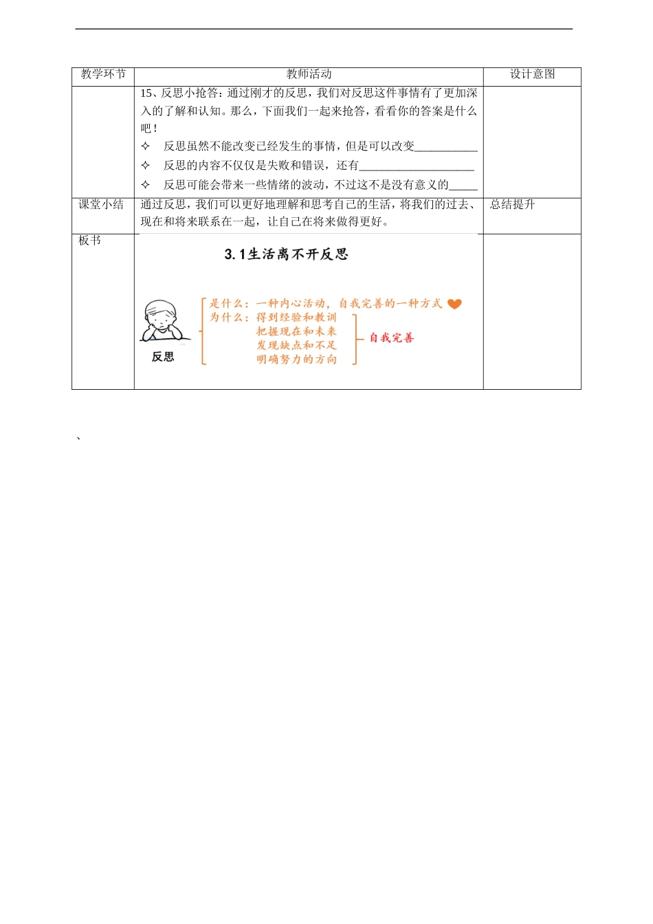 3学会反思  第一课时 教案.doc_第3页