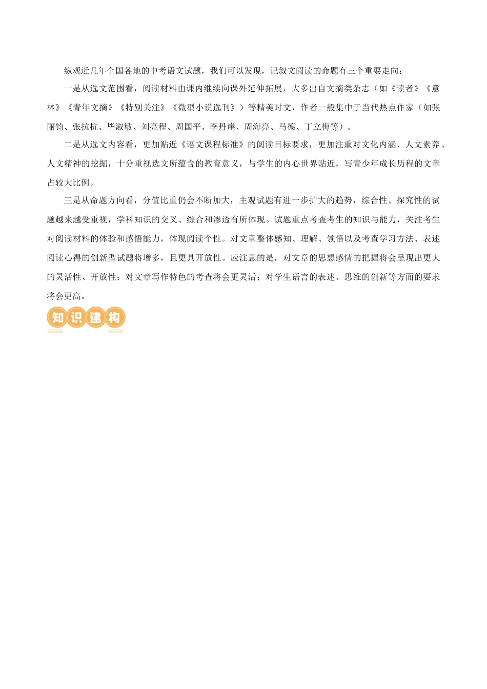 专题18 标题的作用与含义（讲练）（全国通用）（解析版）.docx_第3页