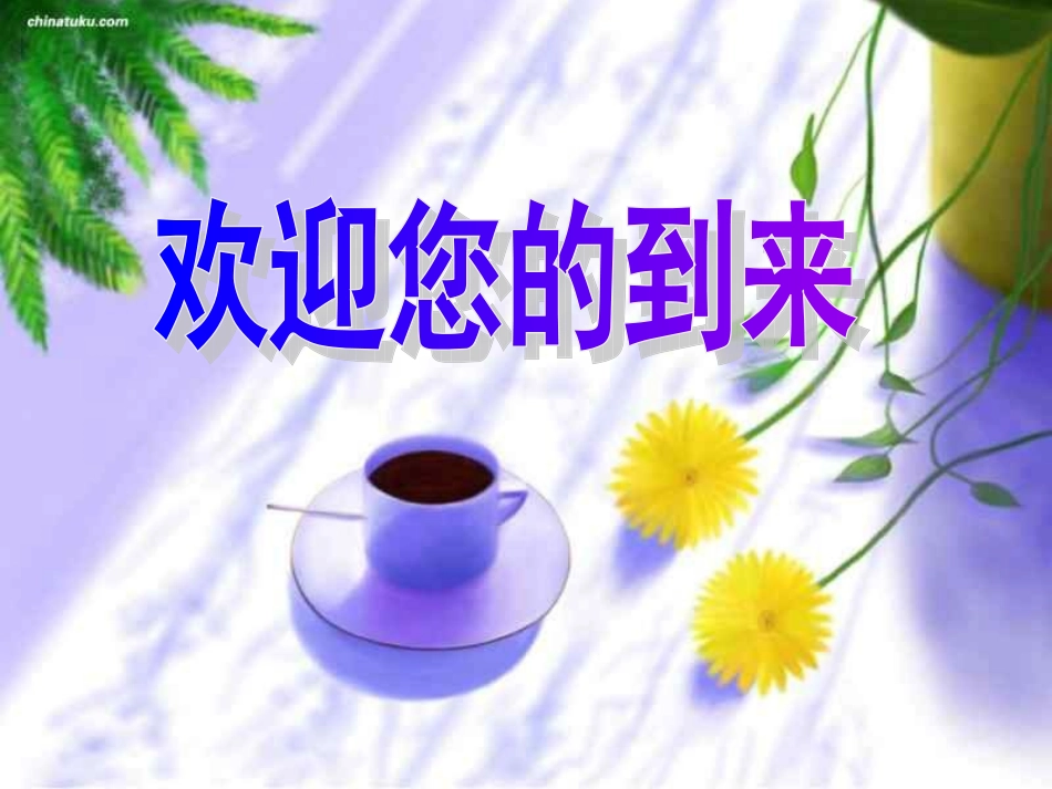 欢迎您的到来.ppt_第1页