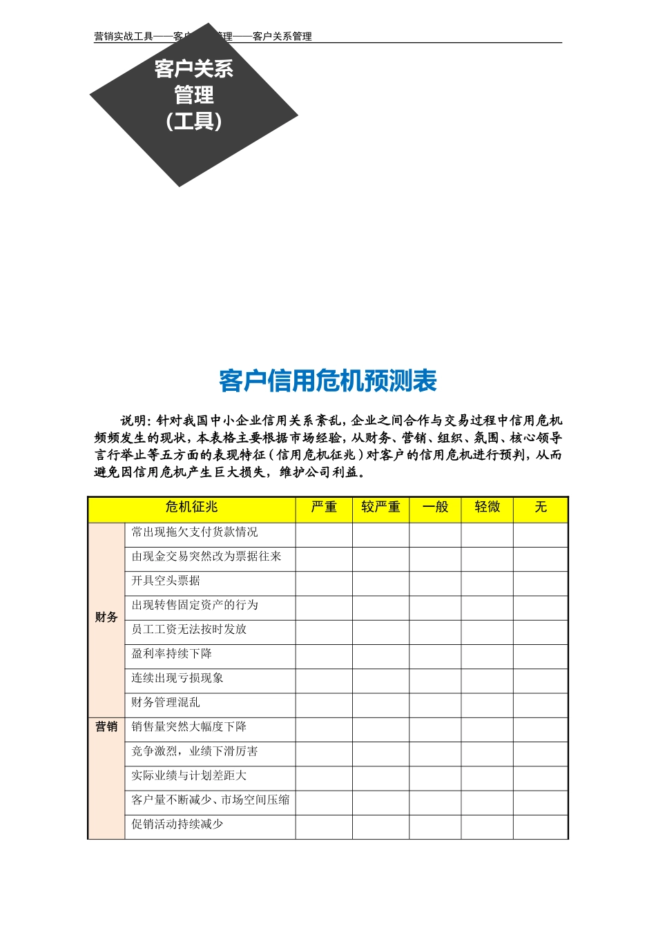 客户信用危机预测表.doc_第3页