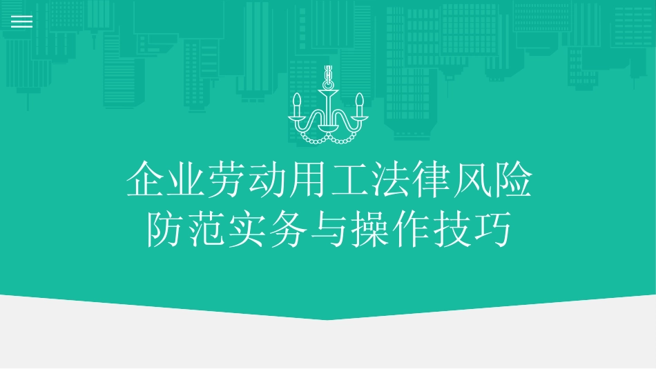 普法宣讲【瀚海素材】劳动用工法律风险防范与操作技巧(共105页).ppt_第1页