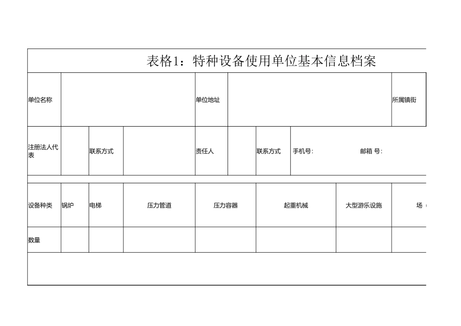 10.特种设备信息档案.xlsx_第1页