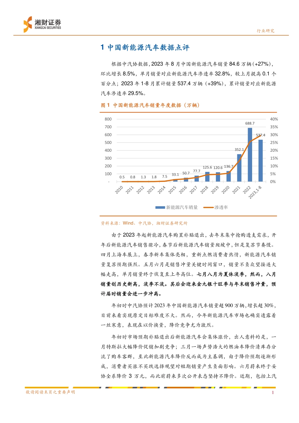 20230925-新能源汽车行业八月数据点评：八月销量创历史新高，淡季不淡.pdf_第2页