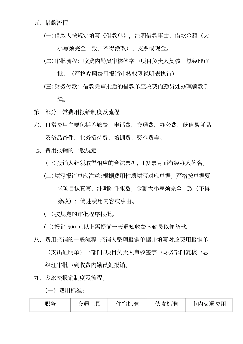 物业管理企业费用报销制度及报销流程.docx_第2页
