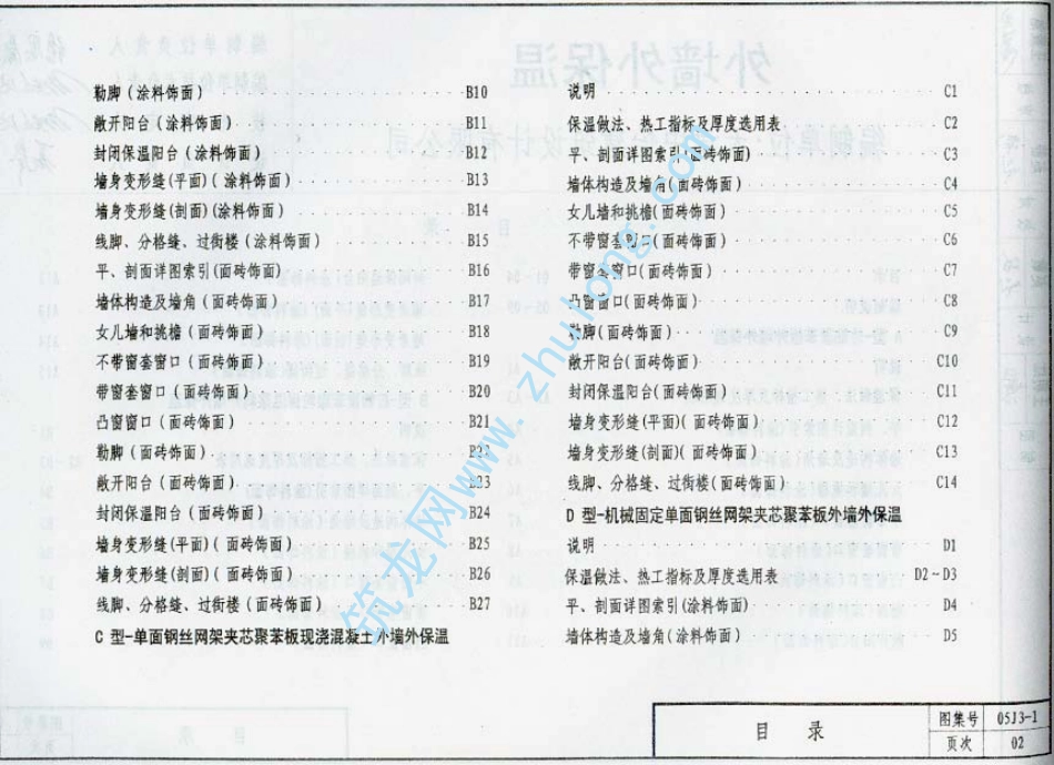 05系列建筑标准设计图集05J3-1外墙外保温p.pdf_第3页