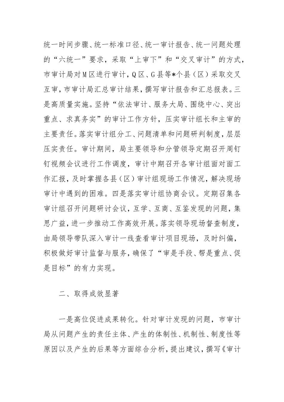 （最新精品范文）发展壮大村级集体经济政策落实和资金专项审计项目经验总结.doc_第2页