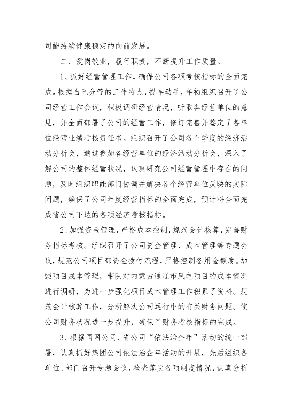 （最新精品写材料范文）企业总会计师述职报告材料.doc_第2页
