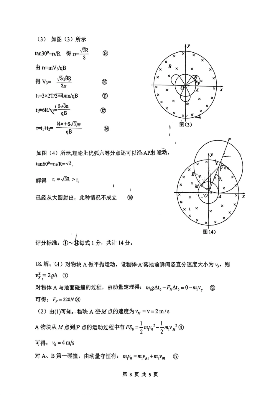 山东省泰山教育联盟2024-2025学年高三下学期4月联考（二模）物理答案.pdf_第3页